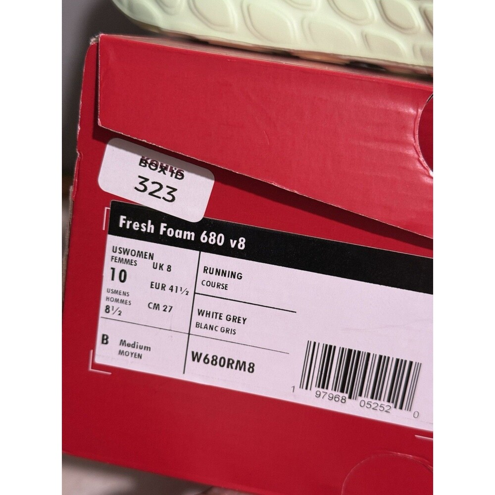 New Balance Fresh Foam 680v8 Running Shoes Women's 10/Men 8.5 W680RM8 Sneakers - Picture 14 of 16
